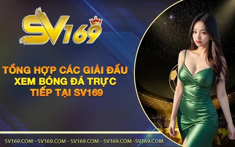 Tổng hợp các giải đấu xem bóng đá trực tiếp tại SV169